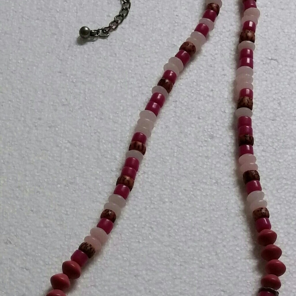 36" beaded necklace